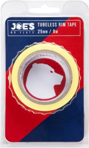 סרט הדבקה לחישוק טיובלס 9 מטר רוחב 25 מ''מ Joes