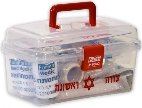 ערכת עזרה ראשונה בקופסה Farma Medic