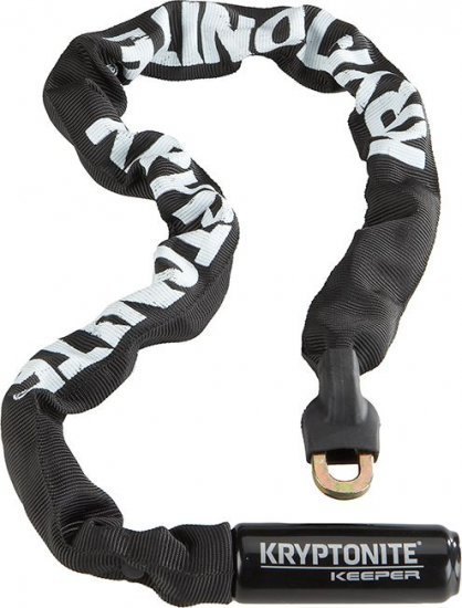 מנעול שרשרת Kryptonite Keeper 785 לאופניים עם 2 מפתחות - צבע שחור
