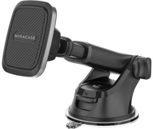 מעמד אוניברסלי לדשבורד ברכב עם תושבת מגנטית Miracase MDM31 - צבע שחור
