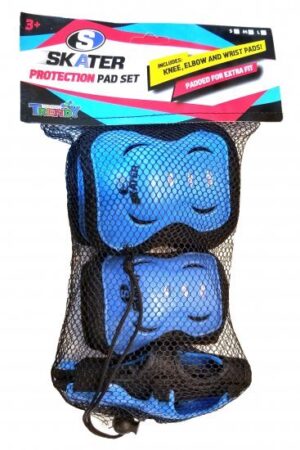 סט מגני מרפקים ,ידיים וברכיים Skater - מידה M - צבע כחול