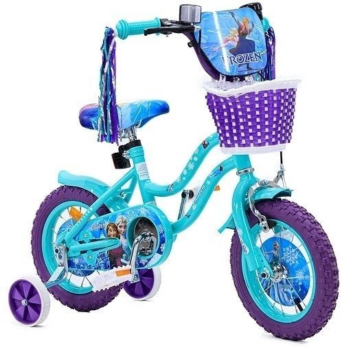 אופני ילדים 16 עם גלגלי עזר פרוזן Luli Baby's