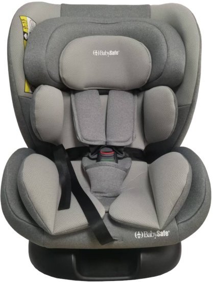 כיסא בטיחות בוסטר i-Size אפור BabySafe G417SR