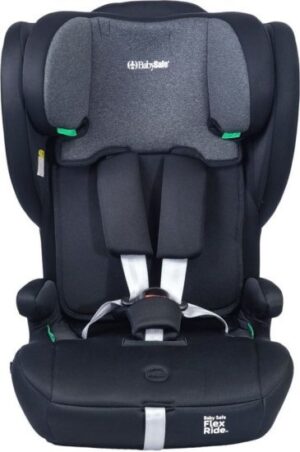 כיסא בטיחות בוסטר I-SIZE שחור BabySafe FlexRide