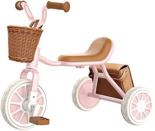 תלת אופן רטרו לילדים ורוד Anonima